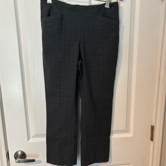 Corey Lynn Calter Pants - Corey Lynn Calter Charcoal Dress Pants